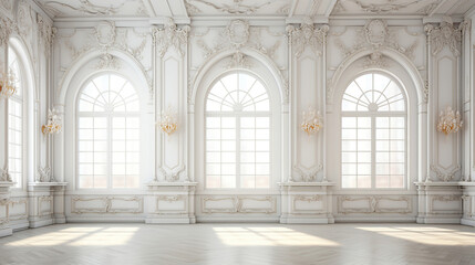 Classic Elegance of a Vast Wooden Chamber