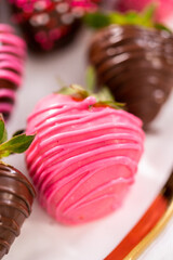 Sticker - Chocolate covered strawberries