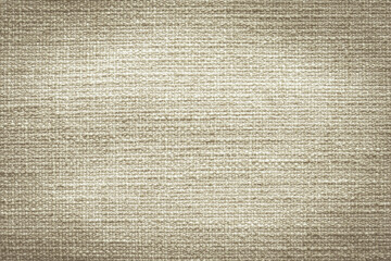 Wall Mural - Hessian sackcloth woven texture pattern background in grunge old aged light cream beige brown color