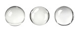 Fototapeta Koty - Set of water droplets isolated on transparent or white background, png
