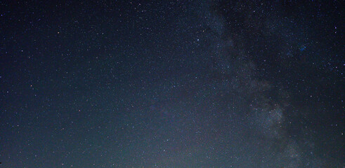 Wall Mural - falling stars loop in the dark night