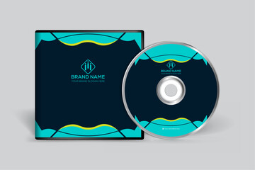 Wall Mural - Clean minimal CD cover template