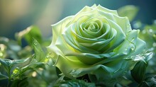 Fine Art Style Close Up Shot On A Single Rose Petal.