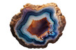 Geode. isolated object, transparent background
