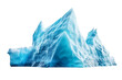 Iceberg. isolated object, transparent background