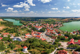 Fototapeta Miasto - Ryn - miasto na Mazurach w północno-wschodniej Polsce.