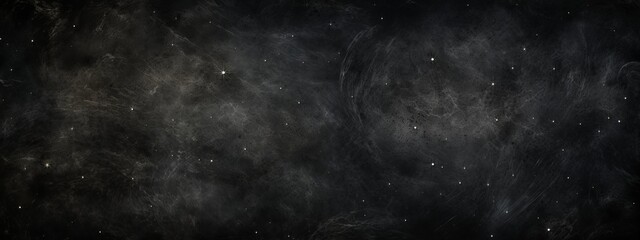 dark night starry space background. generative ai technology.