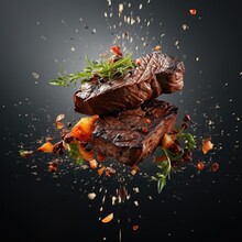 A Minimalistic Photo Food Advertising Photographs Of A Steaks Meal