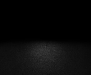 ฺblack surface was rough and white light was reflected from the fire. perspective and black backgrou
