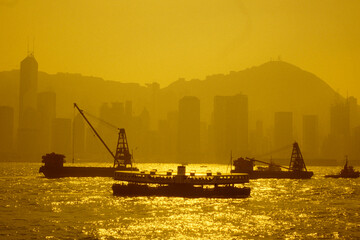 Canvas Print - ASIA CHINA HONGKONG SKYLINE