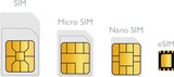 Fototapeta  - SIM cards