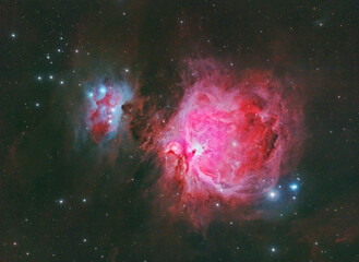 Wall Mural - great orion nebula in the constellation of the same name, taken with my telescope.