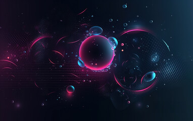 Sticker - curve abstract background,created with generative ai tecnology.