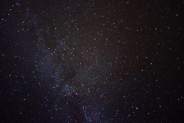 Wall Mural - sky with stars and milky way