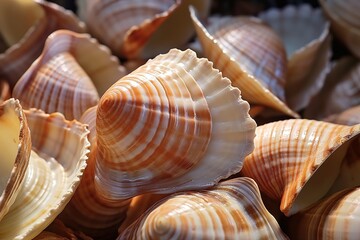 Poster - pile of sea shells.