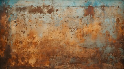 Poster - Dirty Rust Background. Generative AI