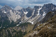 Mountain view in Austrian Alps