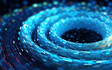Canvas Print - metallic abstract background,created with generative ai tecnology.