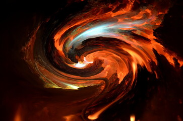 Poster - Combustion of magnesium on coal in computer processing.