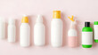 © happy Wu  - 基礎化粧品、無印、背景｜Basic cosmetics, no mark, background, Generative AI