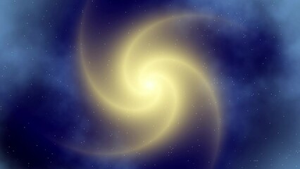 Aufkleber - Abstract nebulae galaxy moving background. Abstract looping footage 4k