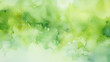 © No34 - green abstract watercolor hand painted background image | Generative AI