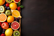 ice grape smoke juice fruit isolated food apple hookah background orange. Generative AI.
