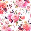 © MDMoniruzzaman - Floral pattern illustration, floral design, flower pattern image design,