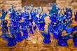 Murano glass handmade glassware at workshop in Murano, Italy