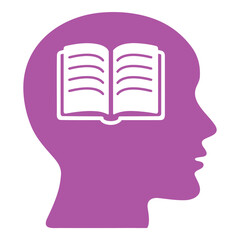 Brain idea symbol icon vector image. Illustration of the creative intelligence think design image