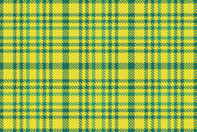 Textile Pattern Vector Of Fabric Check Plaid With A Texture Tartan Seamless Background.