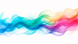 Abstract colorful background with wave. Vector illustration. Eps 10 file.AI Generated
