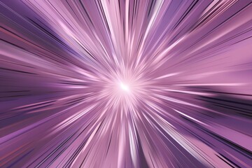 Wall Mural - Abstract purple background with radial, radiating, converging lines. Generative AI