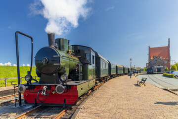 Sticker - Steam locomotive, Medemblik, Noord Holland, Netherlands