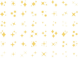Wall Mural - Stars set icons.Shine icons. Christmas vector symbols isolated.Sparkle star icons.
