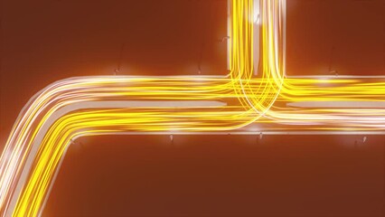 Poster - Street speed light. Computer generated 3d render
