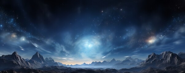Wall Mural - space. orion nebula, h. stars, universe, flashes of light. dark clouds. the glow of space.ai generat