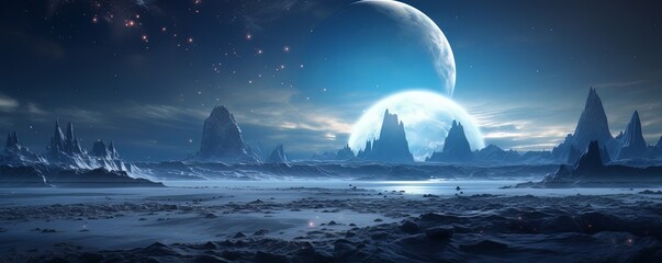 Wall Mural - space. orion nebula, black holes, explosion of planets and sun. stars, universe, flashes of light. f