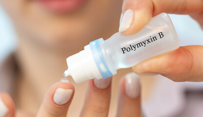 Sticker - Polymyxin B Medical Drops