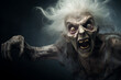 Zombie horror witch halloween