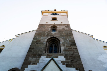 Wall Mural - Reghin Lutheran Church or Evangelical Church. Romania.