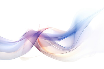 harmonious patterns swirling in an abstract shape isolated on a transparent background, generative a