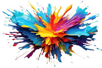 Wall Mural - harmonious patterns swirling in an abstract shape isolated on a transparent background, generative a