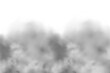 Leinwandbild Motiv dark fog or smoke effect isolated on transparent white background. Steam explosion special effect. Effective texture of steam, fog, smoke png. Vector illustration.