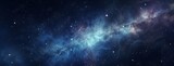 Fototapeta Kosmos - Galaxy with Stars and Interstellar Dust On The Universe. Generative Ai