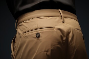 Poster - men's trousers.