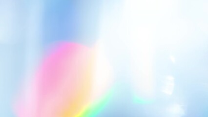 Wall Mural - Prism Edges Create Diffraction. Loop. The light passes through the facets of a slowly rotating diamond and creates repetitive sparkling highlights and rainbow colors