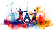 des athlètes à Paris en 2024, compétition, France