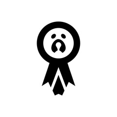 Poster - Dog award icon