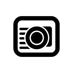 Canvas Print - Camera filters icon